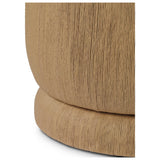 Claudius Accent Stool, Merida Natural by Four Hands — DET_1