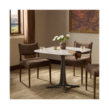 Wrenley Bistro Table, Antique White Marble by Four Hands — ESS_1