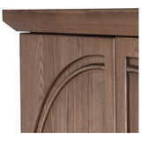 Rosalind Mirror Armoire, Amber Ash Veneer by Four Hands — DET_1