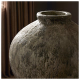 Dunia Vessel, Distressed Grey Terracotta by Four Hands — DET_1