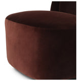 Cersei Swivel Chair, Surrey Plum by Four Hands — DET_1