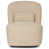 Cersei Swivel Chair, Merida Taupe by Four Hands — FRT_1
