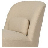 Cersei Swivel Chair, Merida Taupe by Four Hands — DET_1