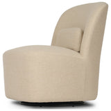 Cersei Swivel Chair, Merida Taupe by Four Hands — DET_1