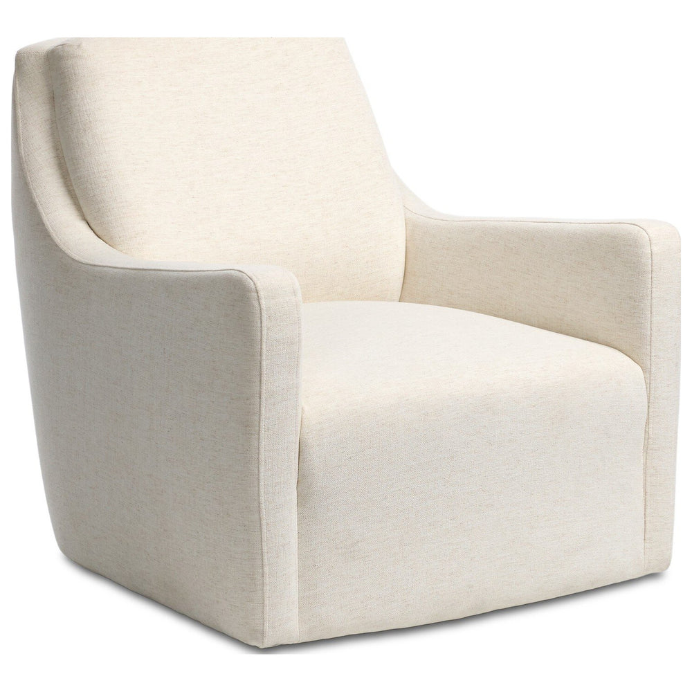 Elowen Swivel Chair, Nomad Snow by Four Hands — PRM_1