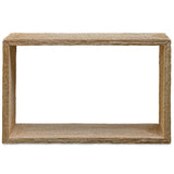 Rora Console Table, Natural-Furniture - Accent Tables-High Fashion Home