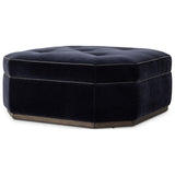 Tonna Cocktail Ottoman, Monte Navy by Four Hands — PRM_1