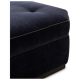 Tonna Cocktail Ottoman, Monte Navy by Four Hands — DET_1