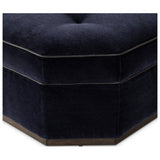 Tonna Cocktail Ottoman, Monte Navy by Four Hands — DET_1
