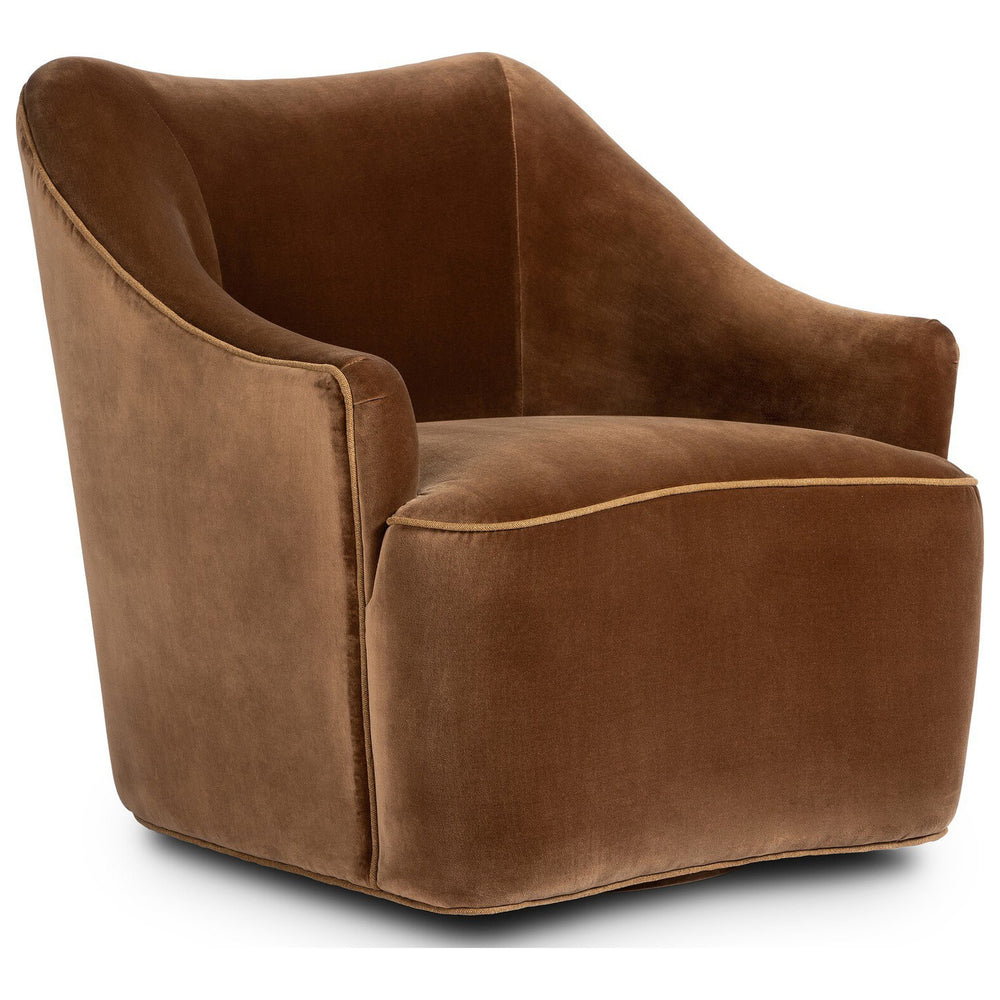 Macario Swivel Chair, Surrey Ochre by Amber Lewis x Four Hands — PRM_1