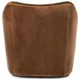 Macario Swivel Chair, Surrey Ochre by Amber Lewis x Four Hands — BCK_1