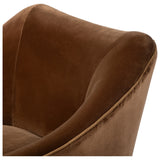 Macario Swivel Chair, Surrey Ochre by Amber Lewis x Four Hands — DET_1