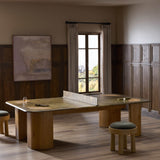 Vella Ping Pong Table, Smoked Oak by Four Hands
