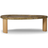 Vella Poker Table, Smoked Oak by Four Hands