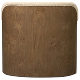 Doray Swivel Chair, Ellis Birch by Four Hands — BCK_1