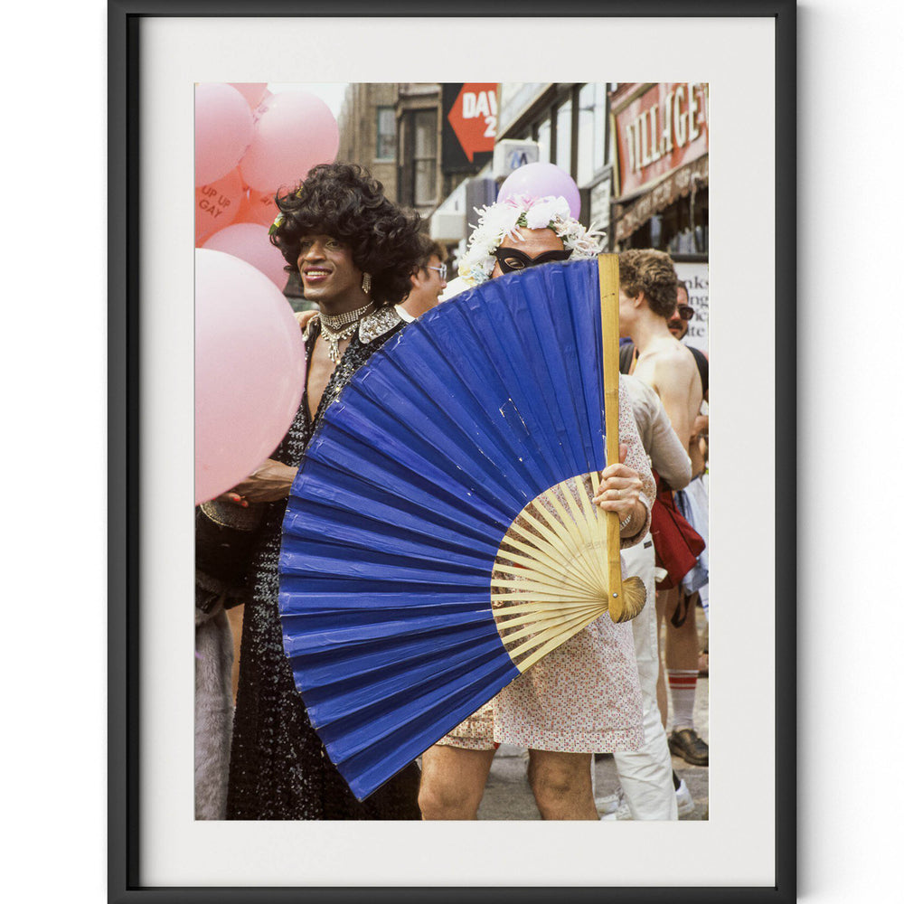 Johnson & Others At Pride March by Barbara Alper, Black Maple by Four Hands