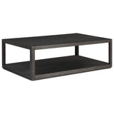 Bucco Rectangular Coffee Table, Black Oak Solid by Four Hands — PRM_1