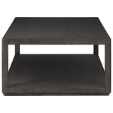 Bucco Rectangular Coffee Table, Black Oak Solid by Four Hands — SID_1
