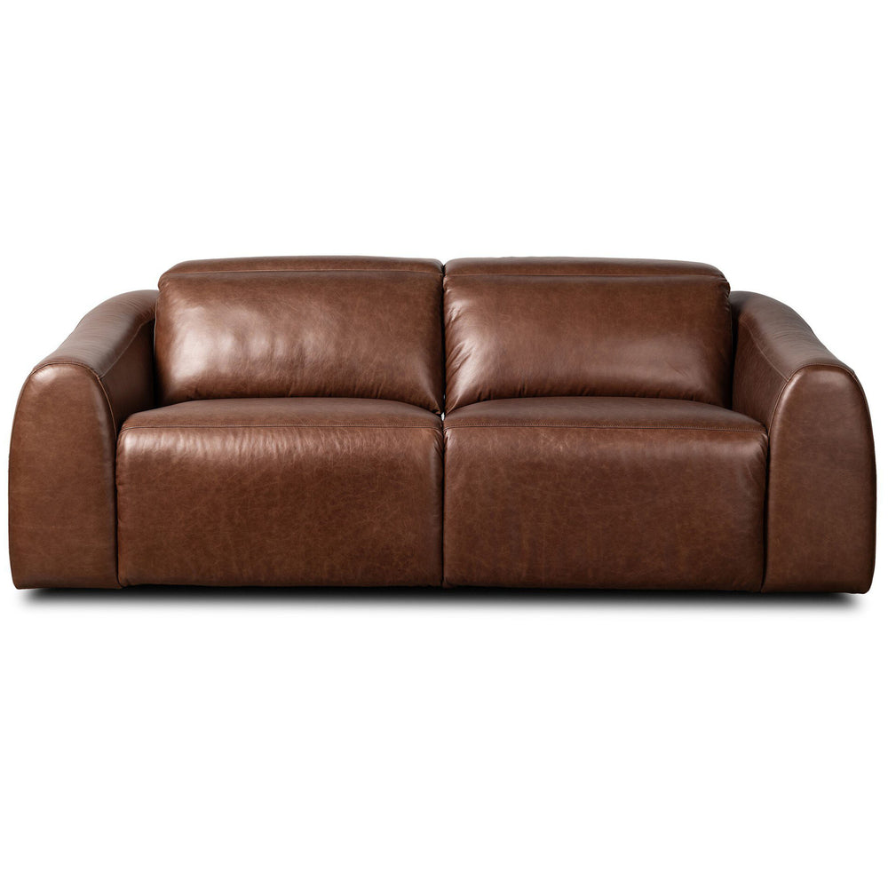 Alondra Leather Power Recliner 2 Piece Sectional, Sonoma Coco by Four Hands