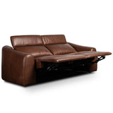 Alondra Leather Power Recliner 2 Piece Sectional, Sonoma Coco by Four Hands
