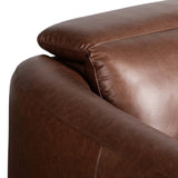 Alondra Leather Power Recliner 2 Piece Sectional, Sonoma Coco by Four Hands