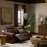 Alondra Leather Power Recliner 2 Piece Sectional, Sonoma Coco by Four Hands