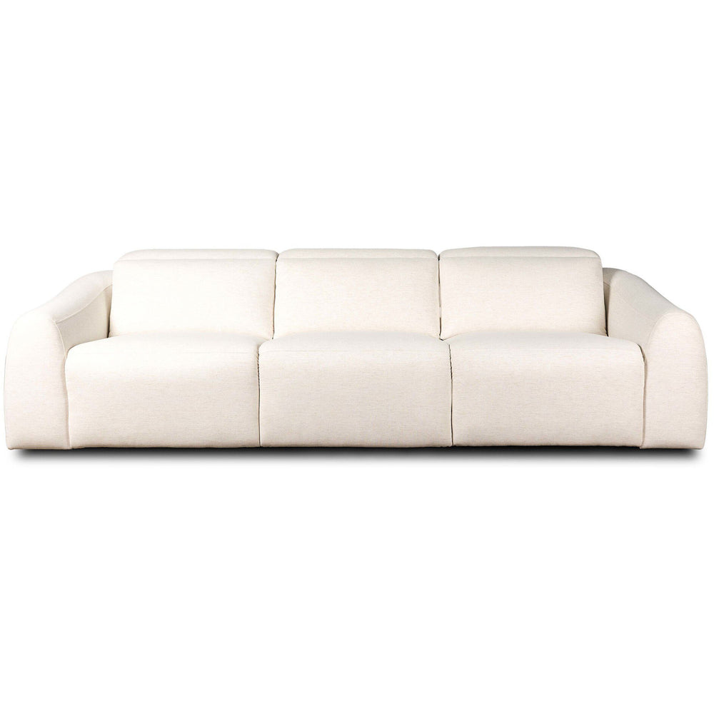 Alondra Power Recliner 3 Piece Sectional, Nomad Snow by Four Hands