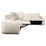 Alondra Power Recliner 5 Piece Sectional, Nomad Snow by Four Hands