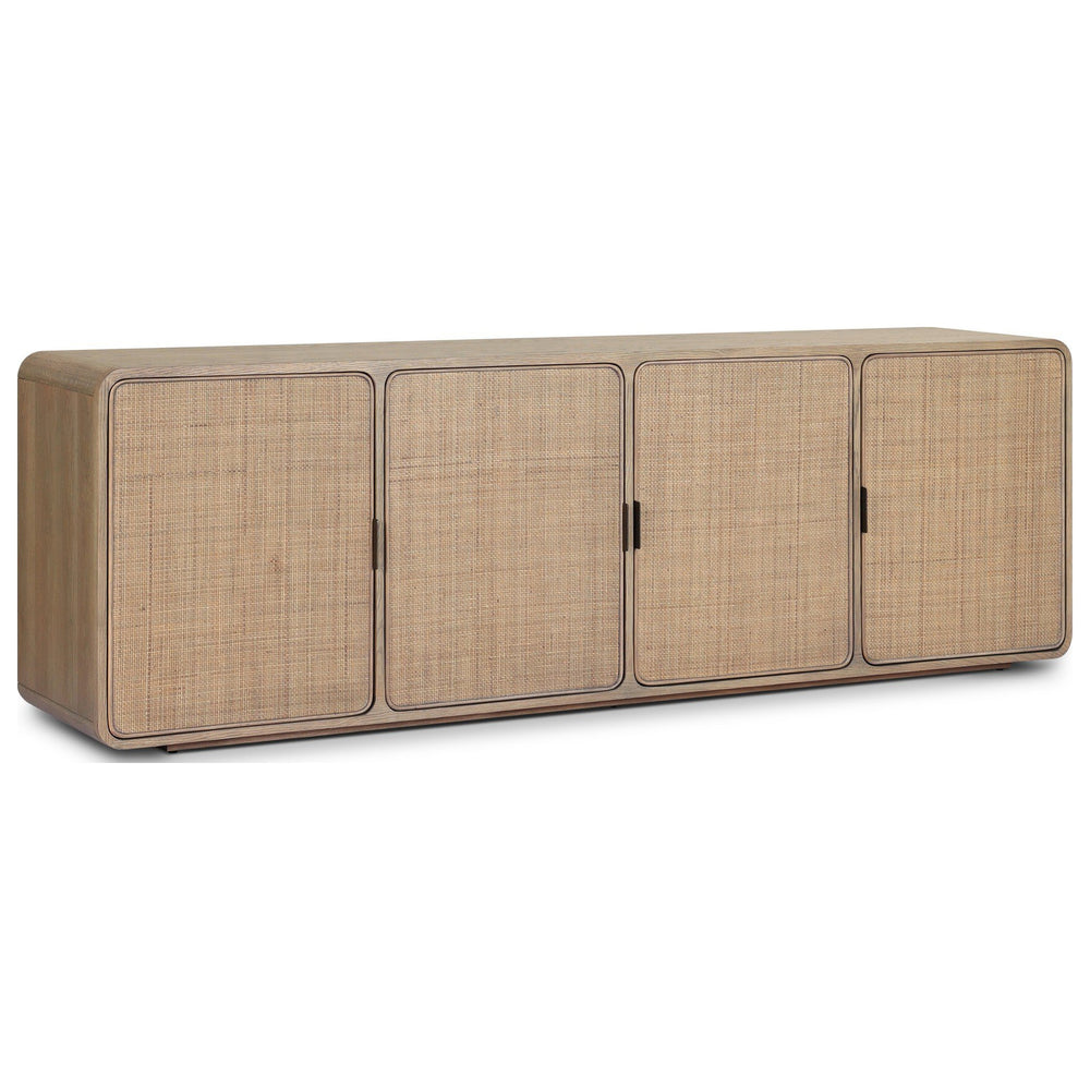 Maia 94" Sideboard, Dusty Brown Oak Veneer by Four Hands — PRM_1