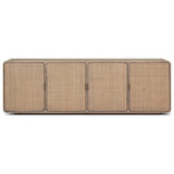 Maia 94" Sideboard, Dusty Brown Oak Veneer by Four Hands — FRT_1