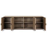 Maia 94" Sideboard, Dusty Brown Oak Veneer by Four Hands — OPN_1