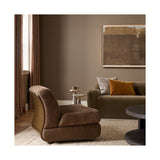 Benicio Leather Chair, Nubuck Cigar by Four Hands — ESS_1