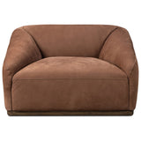 Grenelle Leather Chair, Nubuck Tobacco by Four Hands — FRT_1