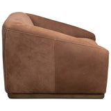 Grenelle Leather Chair, Nubuck Tobacco by Four Hands — SID_1