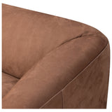 Grenelle Leather Chair, Nubuck Tobacco by Four Hands — DET_1