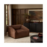 Grenelle Leather Chair, Nubuck Tobacco by Four Hands — ESS_1