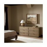 Maia 6 Drawer Dresser, Dusty Brown Cane by Four Hands — ESS_1