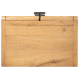 Clemens Nightstand, Natural Reclaimed French Oak by Four Hands — TOP_1
