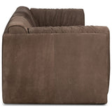 Lettie Leather Sofa, Nubuck Cigar by Four Hands — SID_1