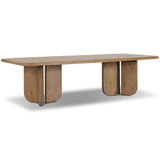 Baloro Dining Table, Warm Oak by Four Hands