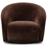 Rainey Swivel Chair, Monte Chocolate by Four Hands — FRT_1