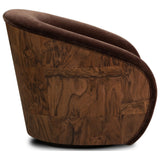 Rainey Swivel Chair, Monte Chocolate by Four Hands — SID_1