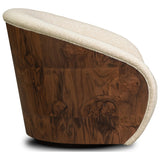 Rainey Swivel Chair, Ellis Bone by Four Hands — SID_1