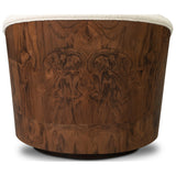 Rainey Swivel Chair, Ellis Bone by Four Hands — BCK_1