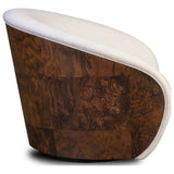 Rainey Swivel Chair, Nomad Snow by Four Hands — SID_1