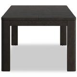 Noeline 65" Double Extension Dining Table, Smoked Black Oak by Four Hands