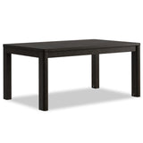 Noeline 65" Double Extension Dining Table, Smoked Black Oak by Four Hands