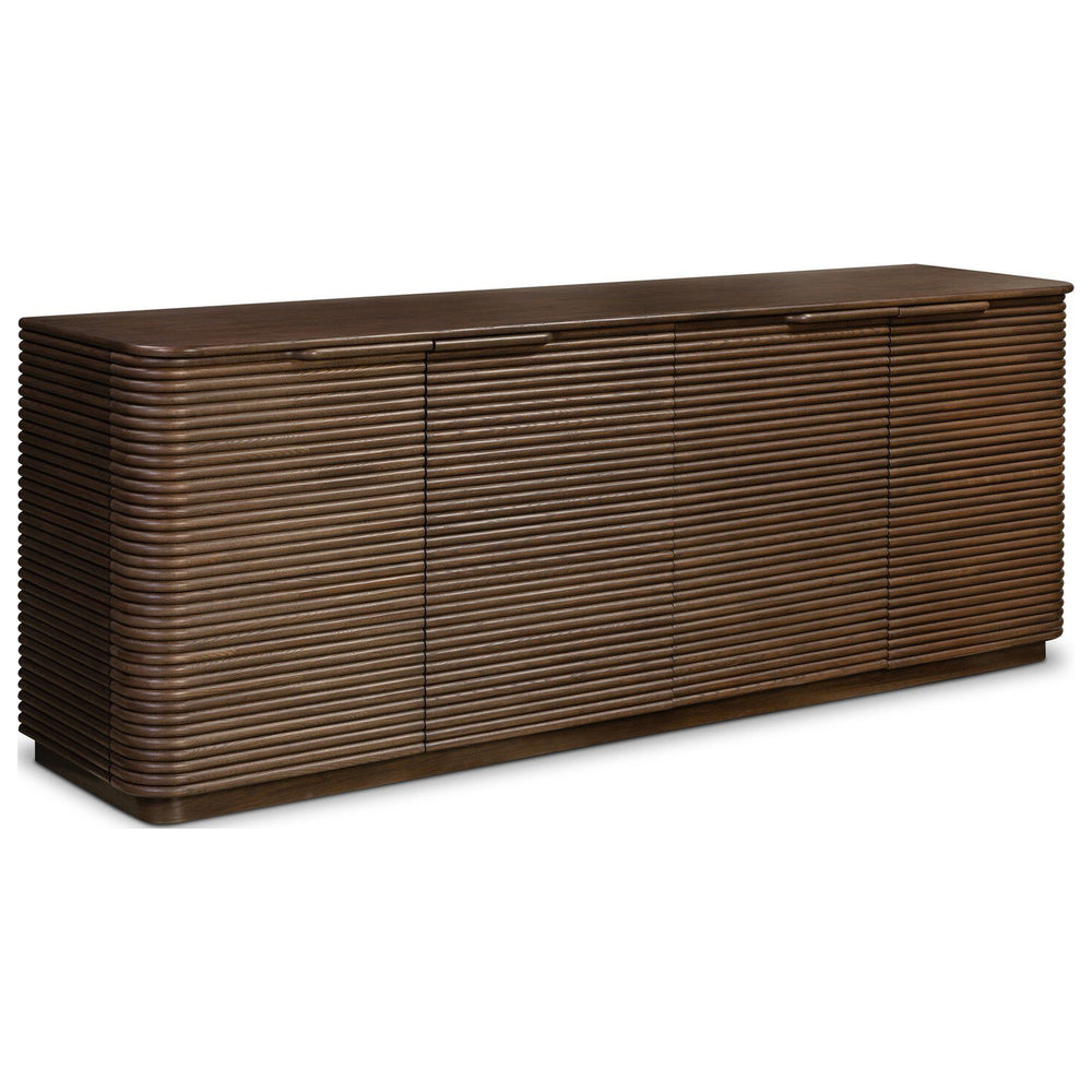 Benny 4 Door Sideboard, Spiced Oak Veneer by Four Hands — PRM_1