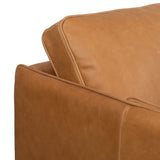 Reese 96" Leather Sofa, Palermo Cognac by Four Hands
