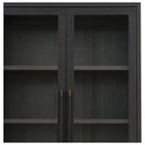 Adolfo Cabinet, Modern Black Ash by Four Hands — DET_1